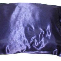 1pc New Queen/Standard Size Silky Satin Pillow Case Multiple Colors - Thumbnail 4