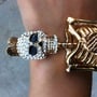Skull Body Cuff Gold -1