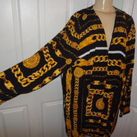 Vintage KC Spencer Black Chanel Insired throw jacket size 3x - Thumbnail 3