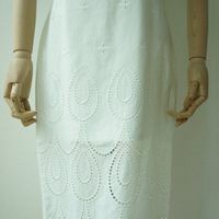 how and what Moonriver white eyelet dress - Thumbnail 1