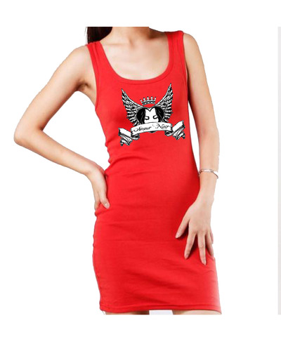 Amour Noir Womens's Race Track Back Dresses 