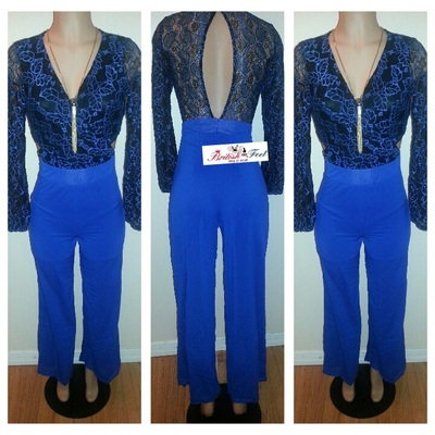 Lace top jumpsuit - Thumbnail 5