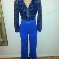 Lace top jumpsuit - Thumbnail 1