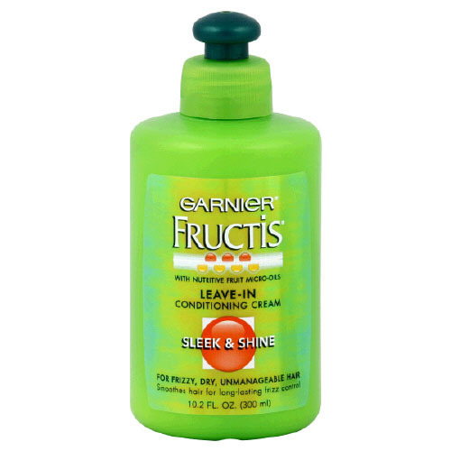 Garnier Fructis Sleek & Shine Leave-In Conditioning Cream, 10.2 oz