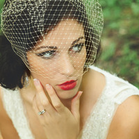 Classic Birdcage Veil  - Thumbnail 1