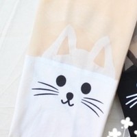 FREE Shipping summer fashion Cartoon cute kitty Stockings - Thumbnail 1