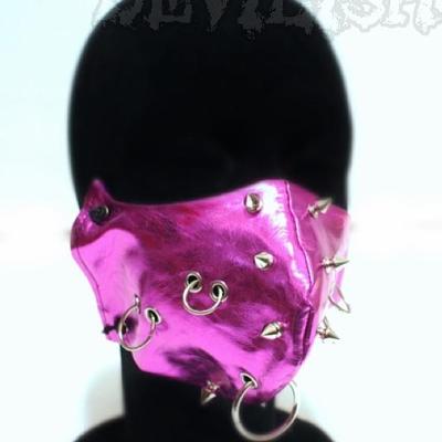 Metal piercings mask