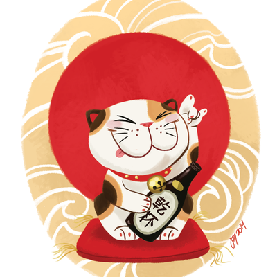 Maneki rock print - Thumbnail 5