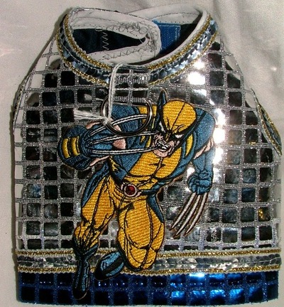 Wolverine dog harness! super heros collection