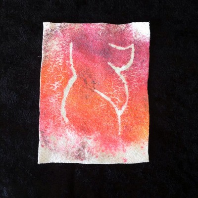 Canvas patch - nosh silhouette 