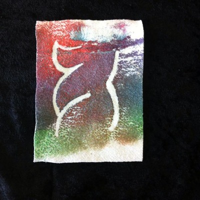 Canvas patch - nosh silhouette 