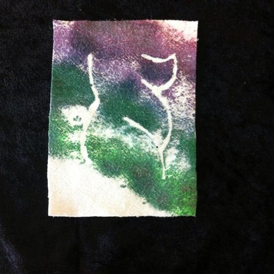 Canvas patch - nosh silhouette 