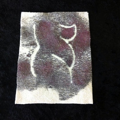 Canvas patch - nosh silhouette 