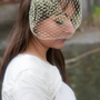 Metallic Birdcage Veil-1