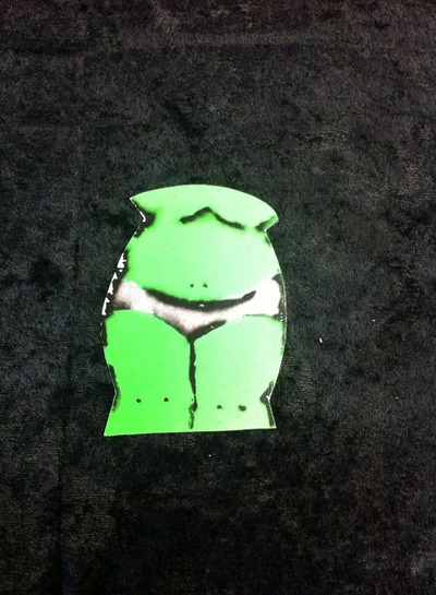 Cut-Out Green Thunder Thighs