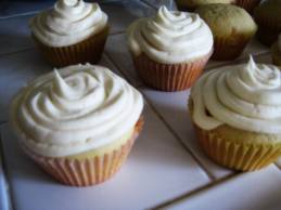 Vanilla martini​​ cupcakes