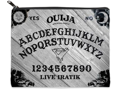 IRATIK Spirit Board Clutch (wood)