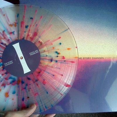 The story changes "static and trembling"  lp - Thumbnail 5