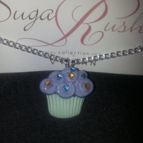 Cupcake Necklace