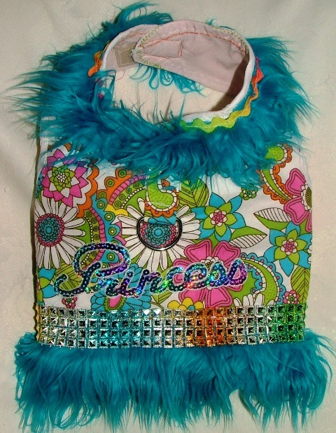 Wild and Furry Fun Fur Harness Vest!
