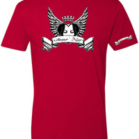  Amour Noir Premium Fitted Short Sleeve Crew Neck T-Shirt - Thumbnail 2