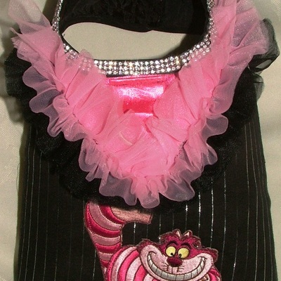 Cheshire inspired harness vest!