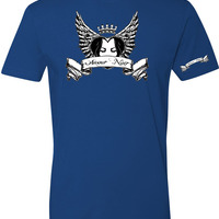  Amour Noir Premium Fitted Short Sleeve Crew Neck T-Shirt - Thumbnail 4