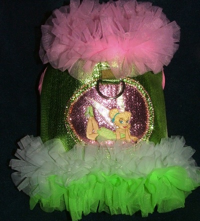 Tinker bell inspired dog vest harness!
