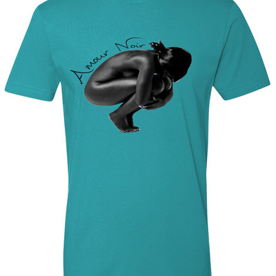  amour noir lady of love premium fitted short sleeve crew neck t-shirt