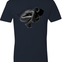  Amour Noir Lady of Love Premium Fitted Short Sleeve Crew Neck T-Shirt - Thumbnail 1