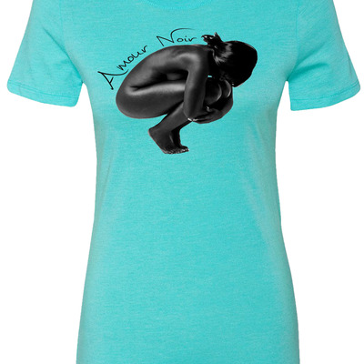   amour noir lady of love ladies' triblend t-shirt
