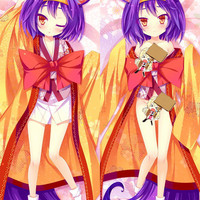 Brand New No Hatsuse Izuna - Game No Life Dakimakura Hugging Body Pillow Case Anime Cover H2558 M1 - Thumbnail 1