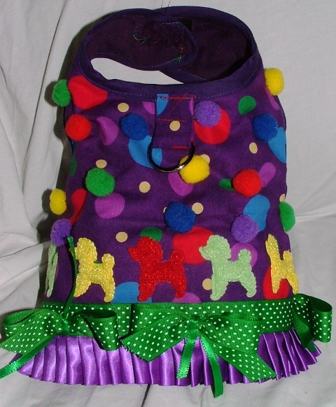 Pom Poms and Poodles Harness Vest