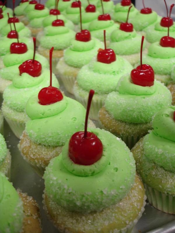 Caramel Appletini​​ Cupcakes