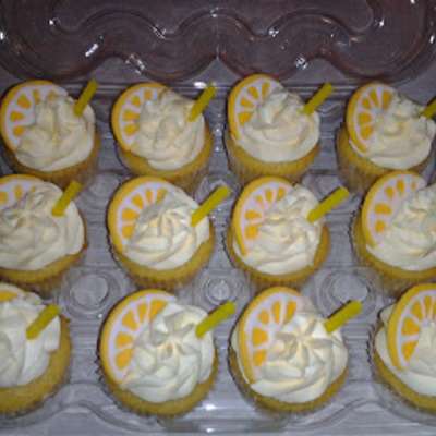 Ciroc lemonade​ cupcakes
