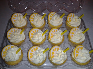 Ciroc lemonade​ cupcakes