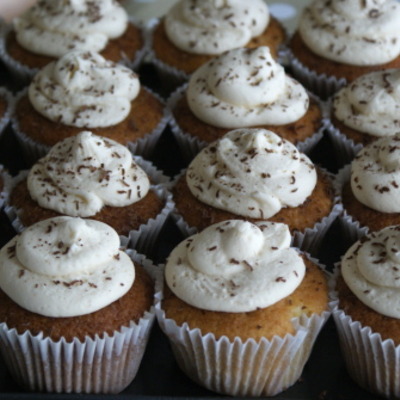 White russian cupcakes