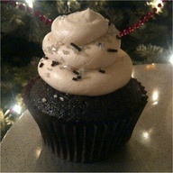 Black russian cupcakes