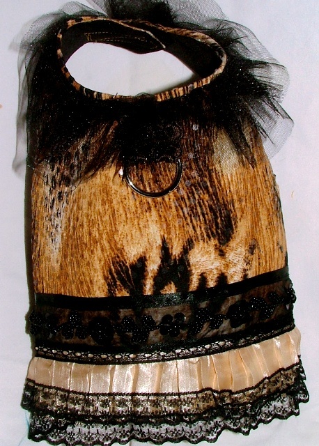 Lovely Animal Print Harness Vest!