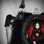 Red & Black Lolita Doll Handbag-3