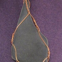 Blue Mermaid Tear Necklace - Thumbnail 2