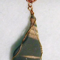 Blue Mermaid Tear Necklace - Thumbnail 3