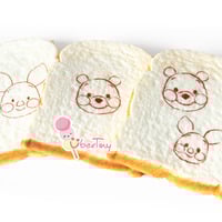Jumbo Plus Piglet Toast Squishy (scented) - Thumbnail 2