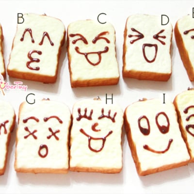 Squishy emoticon toast (scented) - Thumbnail 5