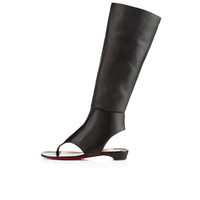 CHRISTIAN LOUBOUTIN FROM SAND FLAT BLACK - Thumbnail 4