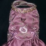 Rose Bridal Satin Dress, for a small toy breed!-2