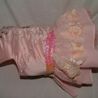 Glamous Pink Bling Harness Dress - Thumbnail 4