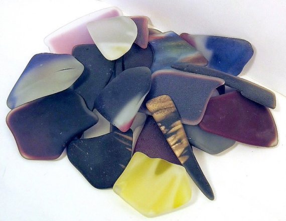 Mermaid Tears - Beach decor glass 