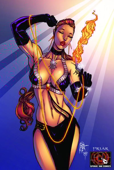 HOODED COBRA: FRIAR Art Print