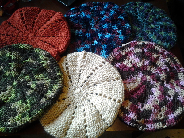 Urban Vibe Unique Crochet Beanie Hat Tam (pick your color)
